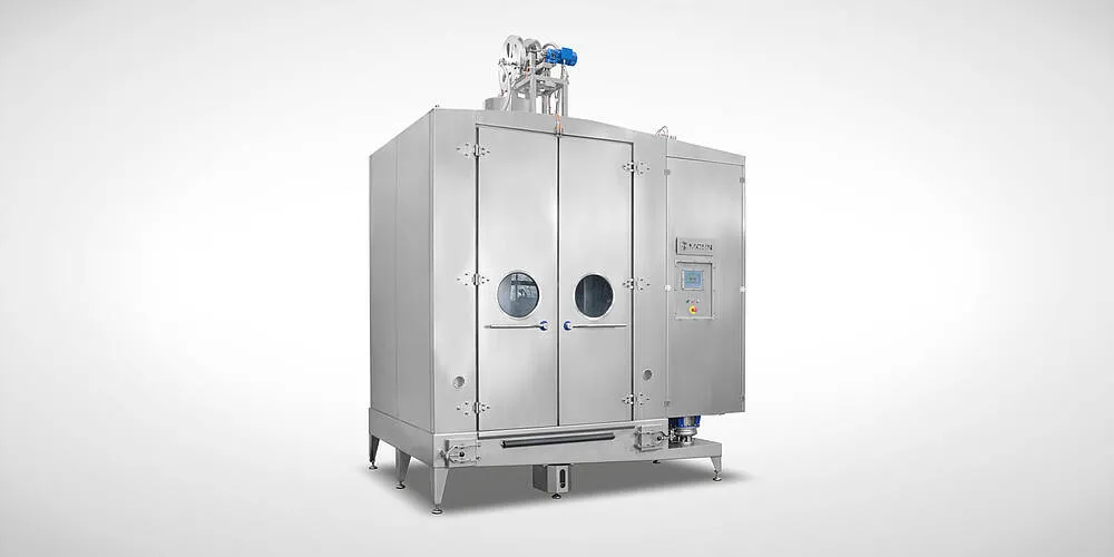 MOHN GmbH IBC-Container Waschanlage Typ KWA-IBC – Originalaufnahme