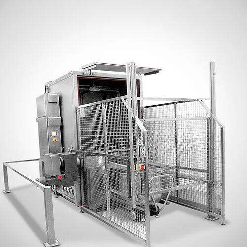 MOHN GmbH Kabinenwaschanlage für Teigkessel Typ KWA-RB – Originalaufnahme