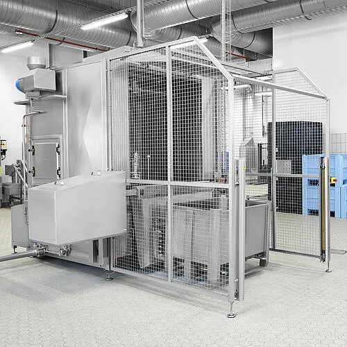 MOHN GmbH Kabinen-Waschanlage Typ KWA-STB – Originalaufnahme