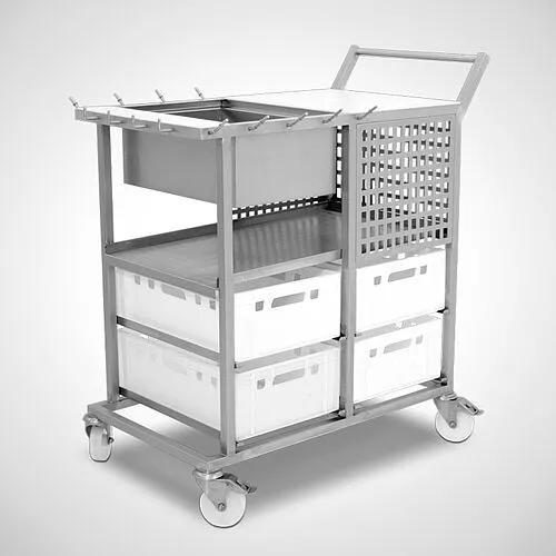 MOHN GmbH Schneidsatz-/Teile-Servicewagen Typ STSW – Originalaufnahme