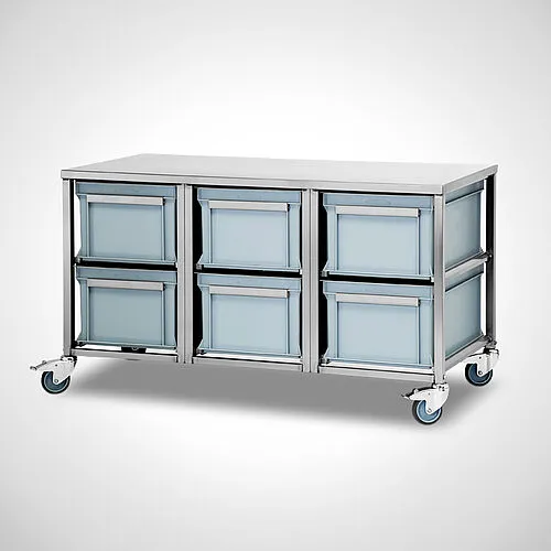 MOHN GmbH Zutatenstationswagen Typ ZSW – Originalaufnahme
