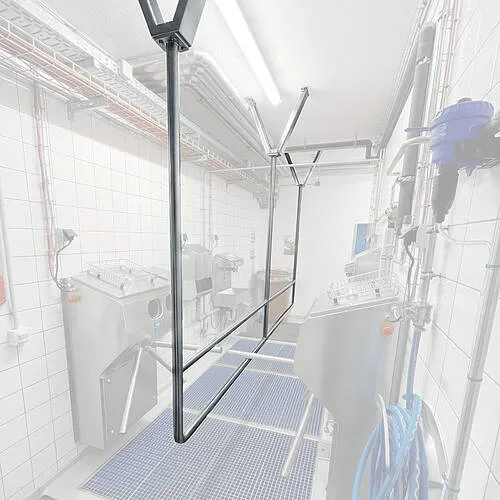 MOHN GmbH Geländer zur Deckenmontage Typ DGL – Originalaufnahme