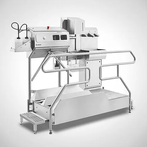 MOHN GmbH Hygieneschleuse Typ Check-In-Station II Highline – Originalaufnahme