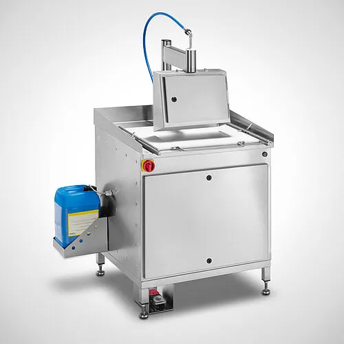 MOHN GmbH Stechschutzschürzenreiniger Typ SSR-H – Originalaufnahme
