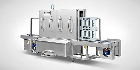 MOHN GmbH Palettenwaschanlage ohne Vorwaschzone – Originalaufnahme