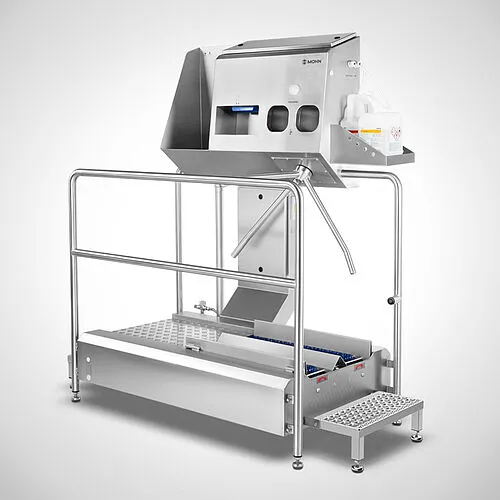 MOHN GmbH Hygieneschleuse Typ Check-In-Station III Ecoline – Originalaufnahme