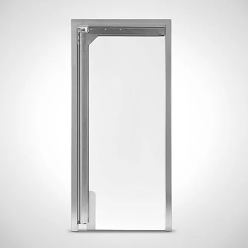 MOHN GmbH Klar PVC-Pendeltür Typ PT-FM/ FS – Originalaufnahme