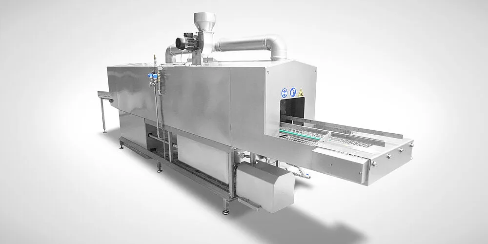 MOHN GmbH Industrie-Waschanlage Highline Typ DLWA 250-CWS 201-1 – Originalaufnahme