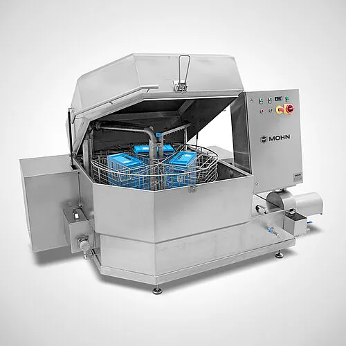 MOHN GmbH Drehkorb-Waschanlage Typ DWA-Highline – Originalaufnahme