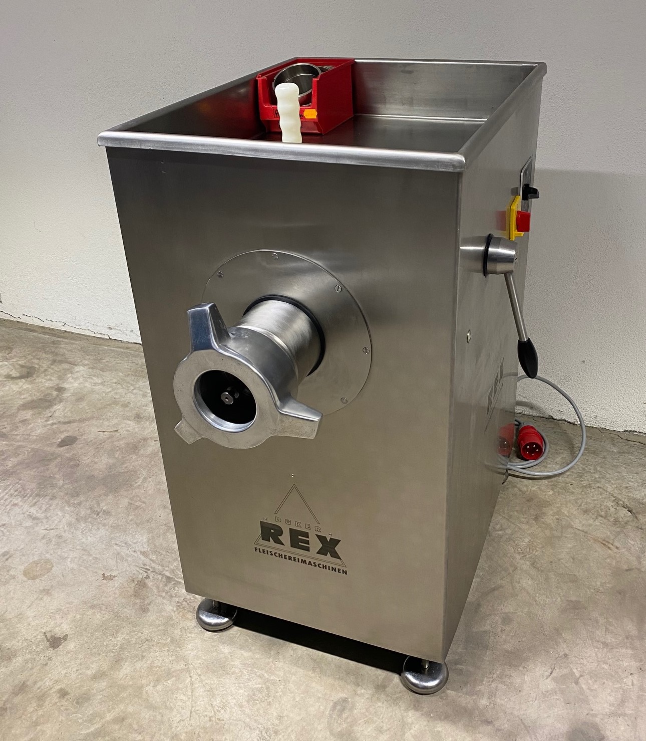 REX Stopfwolf DN 114 II Niro – Originalabbildung aus der Bestandsliste
