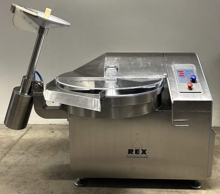 REX Hydro 100 mit Auswerfer – Originalabbildung aus der Bestandsliste
