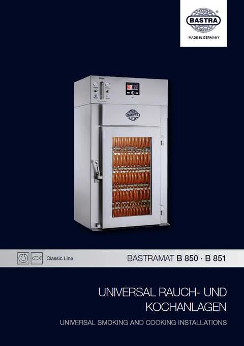 BASTRA BASTRAMAT B850 / B851 – Originalfoto